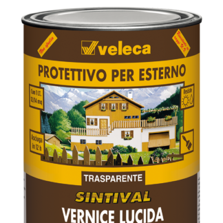 SINTIVAL VERNICE LUCIDA TRASPARENTE PER LEGNO DA ESTERNO