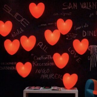 Lampada Love da parete Slide