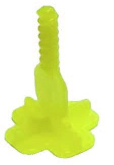 DISTANZIATORE ” TIRAMISU’ STANDARD ” GIALLO 2 x H 18 mm