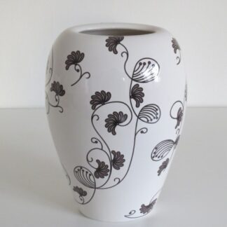 Vaso Floreale in maiolica