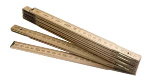 DOPPIOMETRO LEGNO DI ACERO