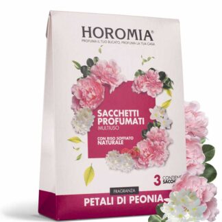Sacchetti Profumati Multiuso Petali di Peonia