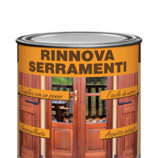 RINNOVA SERRAMENTI OLIO PER LEGNO - ASPETTO SATINATO/CERATO