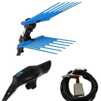 Abbacchiatore Campagnola elettrico ALICE PREMIUM 58 completo di asta telescopica alluminio cm. 185/270