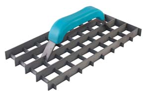 RASATORE “GRILL” PER GESSO IN METALLO