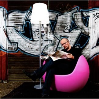 Lampada Ali Baba Steel da terra Slide