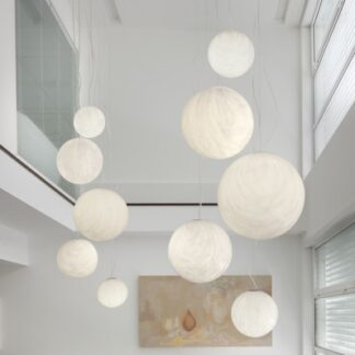 Lampada Mineral a sospensione Slide