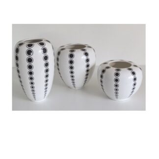 Vaso Pois in maiolica