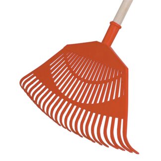 Scopa Rossa X Foglie - 55 Cm